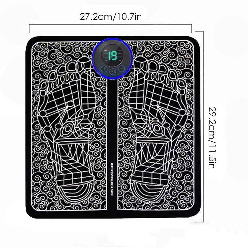 Coussin de Massage Électrique pour les Pieds – Relaxation & Récupération Musculaire à Domicile
