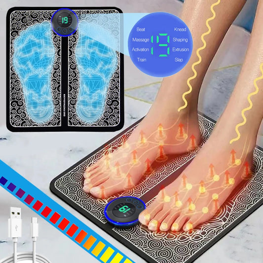 Coussin de Massage Électrique pour les Pieds – Relaxation & Récupération Musculaire à Domicile